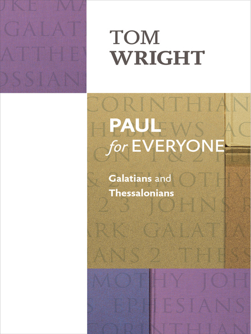 Title details for Paul for Everyone by Tom Wright - Available